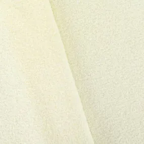 1 YD PC-Mist Ivory Texture Boucle Jacketing Fabric