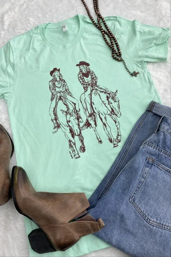 BC 2 COWGIRLS -MINT