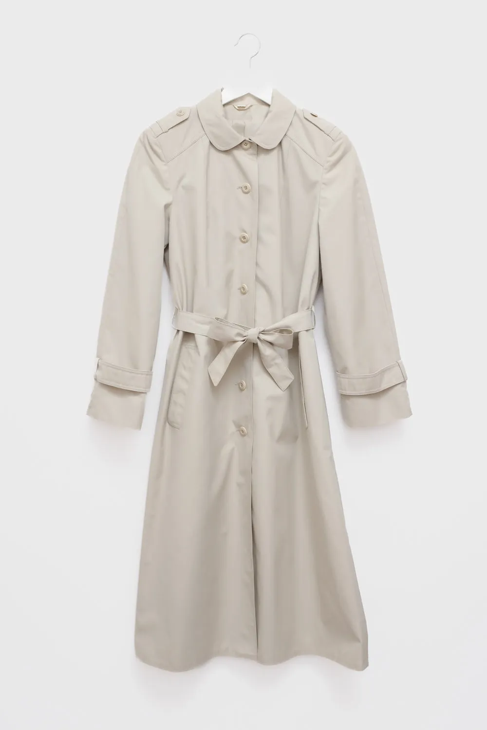 BEIGE VINTAGE 1950 TRENCH COAT