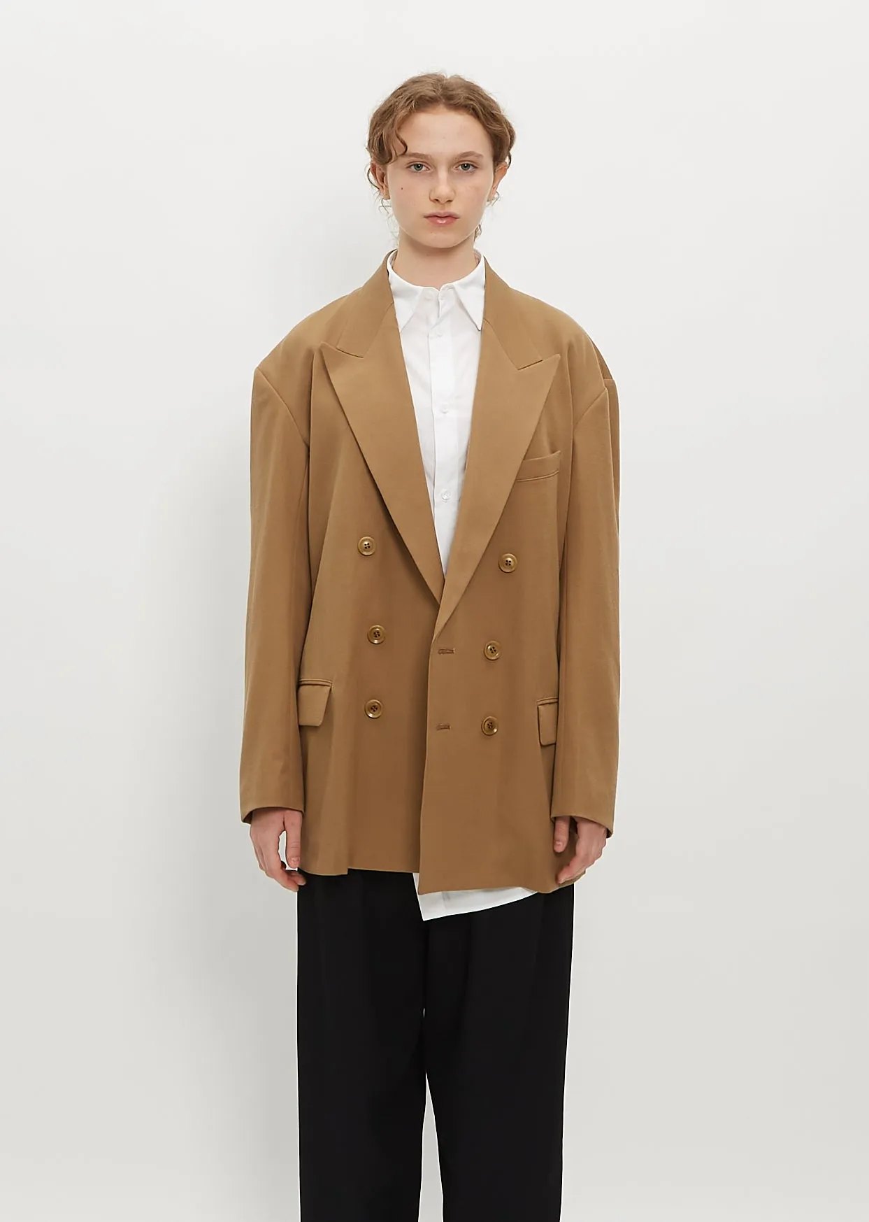 Big Tailored Wool Jacket