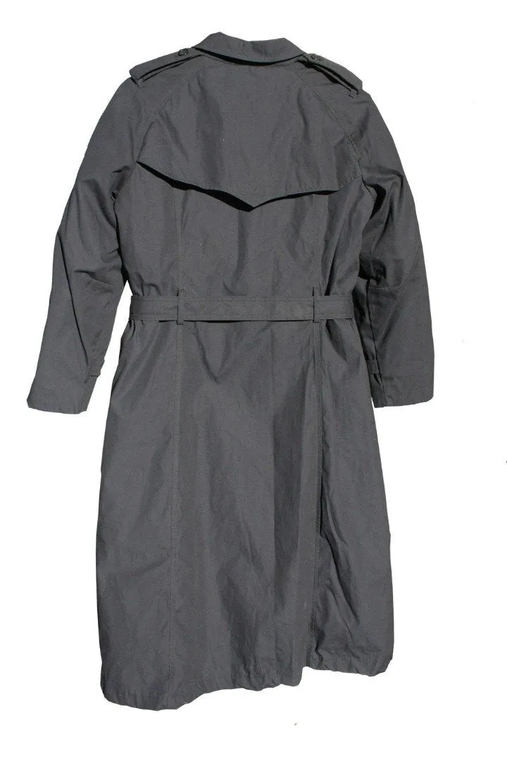 BLOWOUT SALE NEW Raincoat - Double Breasted Women's Military Trench w/Liner