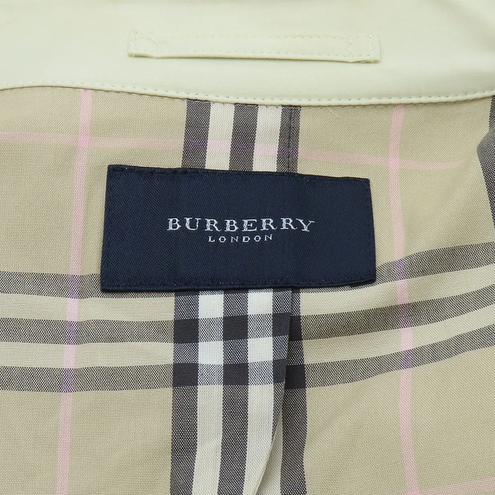 Burberry London Trench Coat Cotton Polyurethane