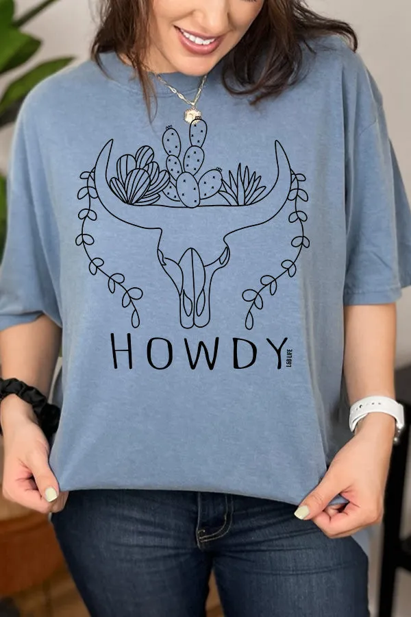 CC DTF HOWDY STEER - GRAINTE