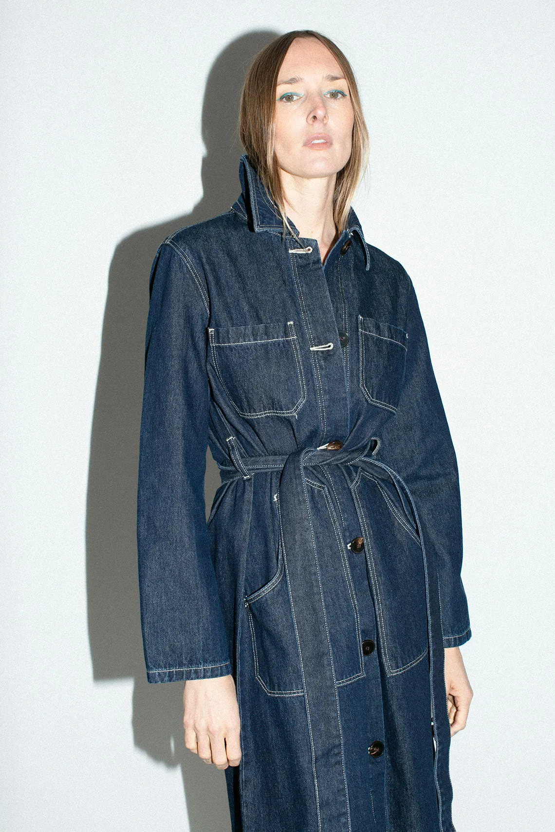 Denim Bijou Trench