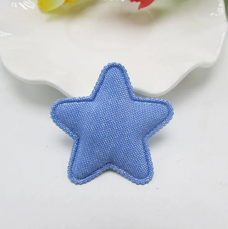 Denim Star Patches, Star Patch Appliques, Quality Patch Material Sew On Glued On, Cute Patches, Patch For Clothing Hat Jacket DIY