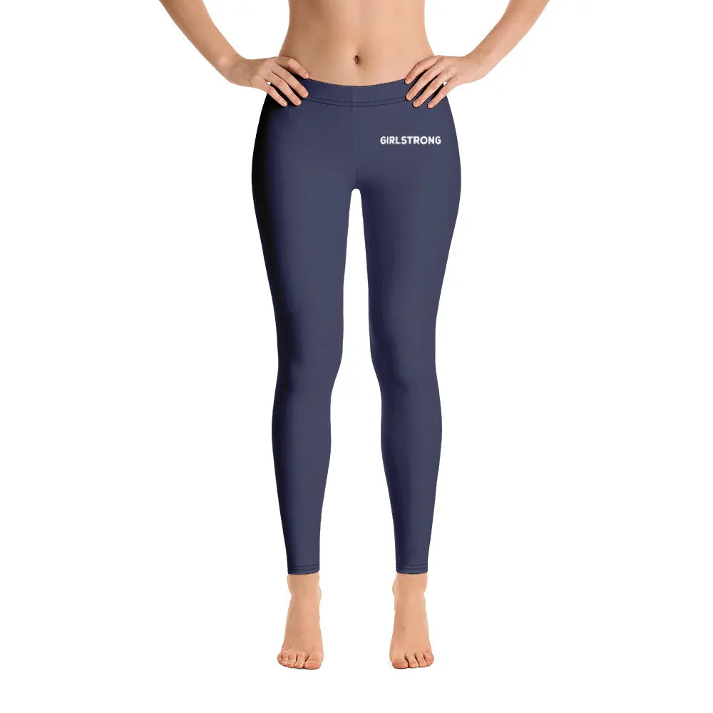 ELEVATED ESSENTIALS, SLIM AND SCULPT LEGGING NAVY BLUE