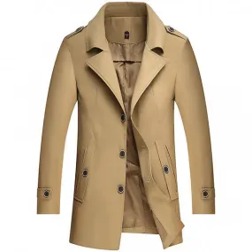 Fall Brief Business Casual Trench Coat