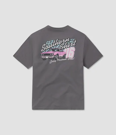 Going Nowhere SS Tee - Volcanic Ash