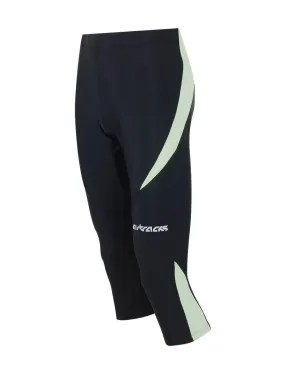 Herren Laufhose 3-4 Lang Pro Schwarz