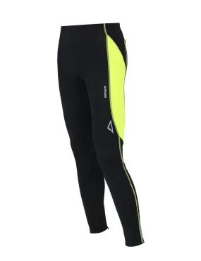 Herren Laufhose Lang Pro Air Schwarz-Neon Setprodukt