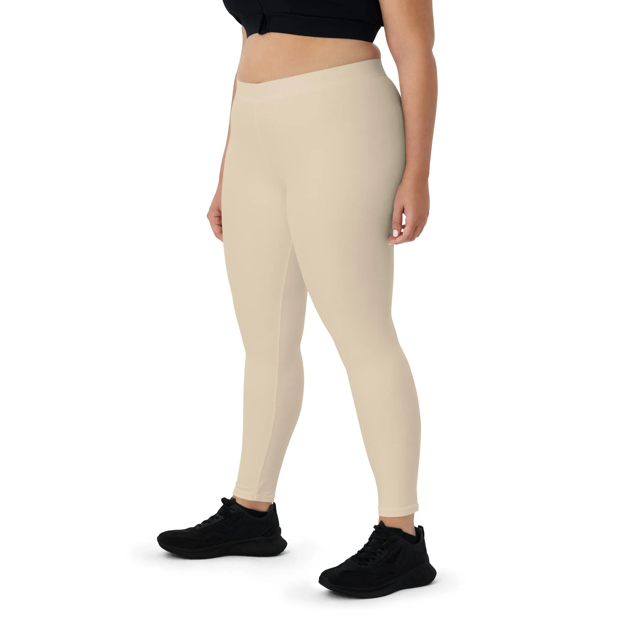 Humble Sportswear™ Sand Brown Spandex Leggings