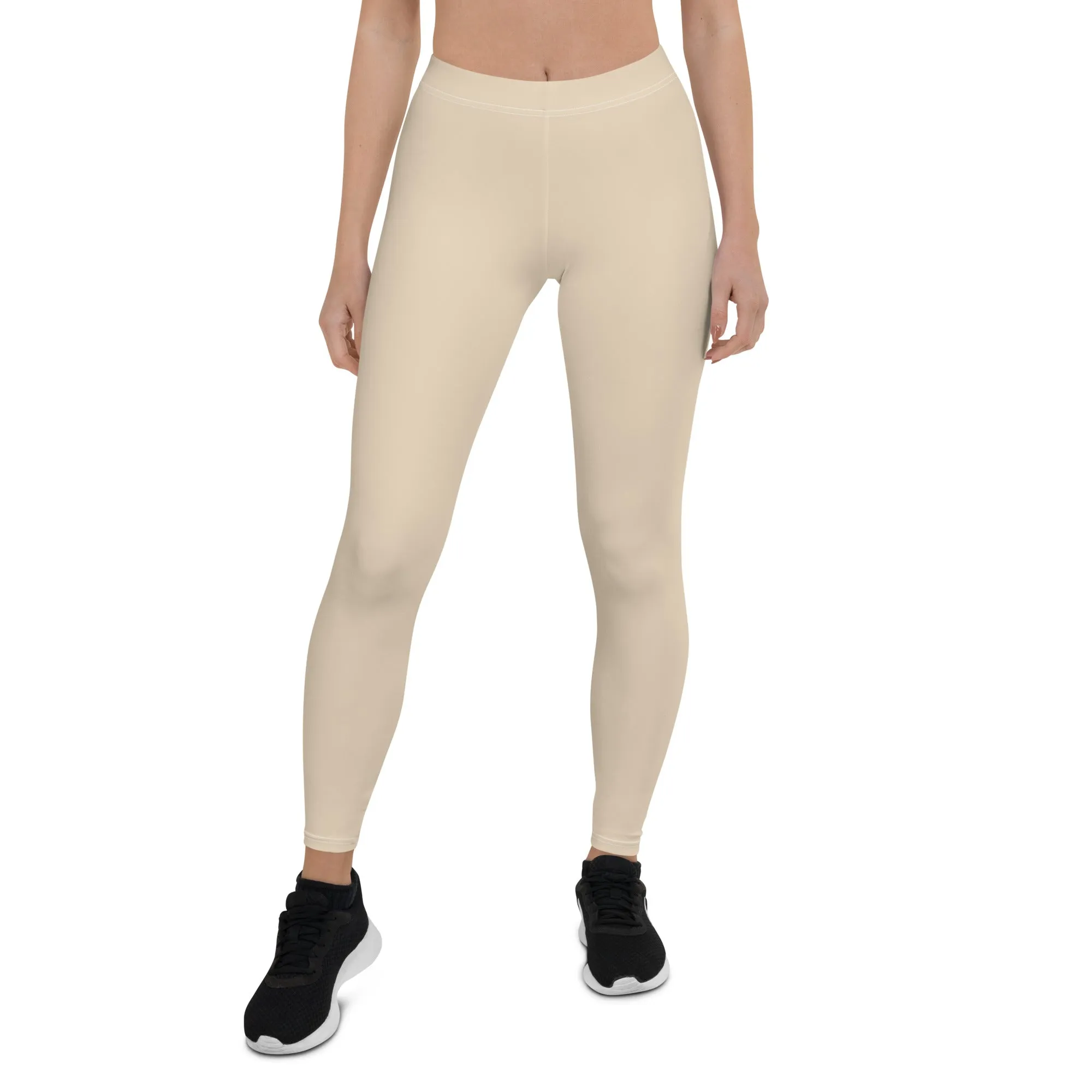 Humble Sportswear™ Sand Brown Spandex Leggings