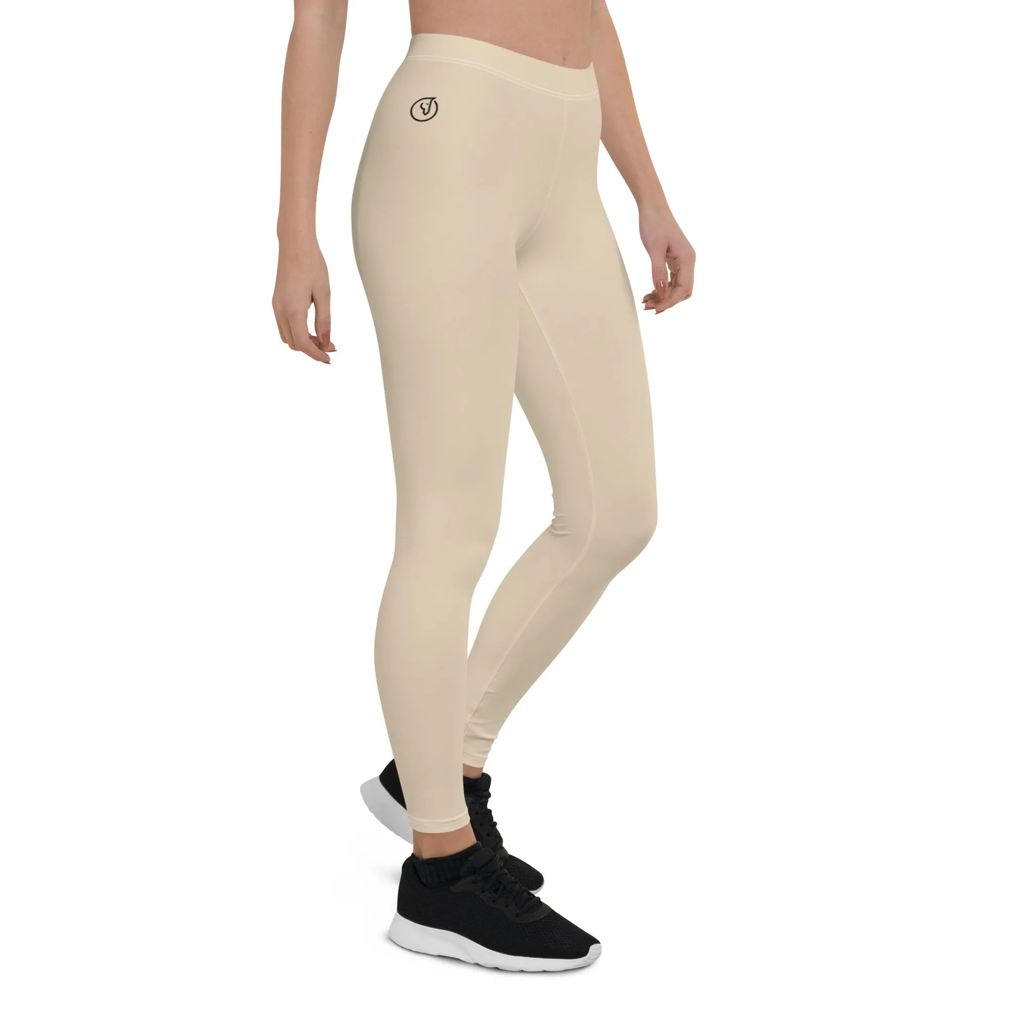 Humble Sportswear™ Sand Brown Spandex Leggings