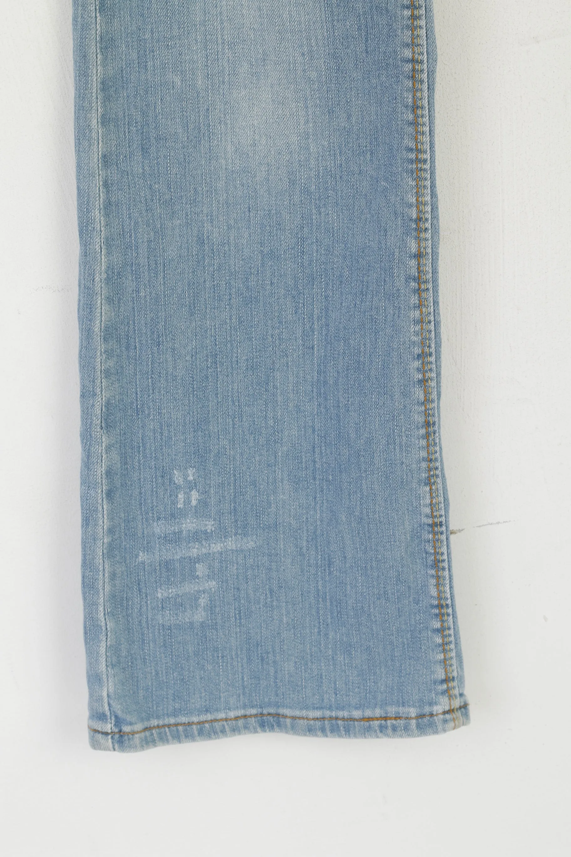 Levi's 572 Bootcut Women 29 Jeans Trousers Blue Cotton Denim Vintage Pants