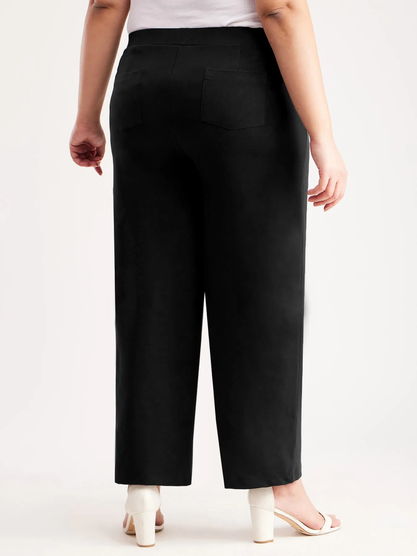 LivIn X Wide Leg Pants - Black