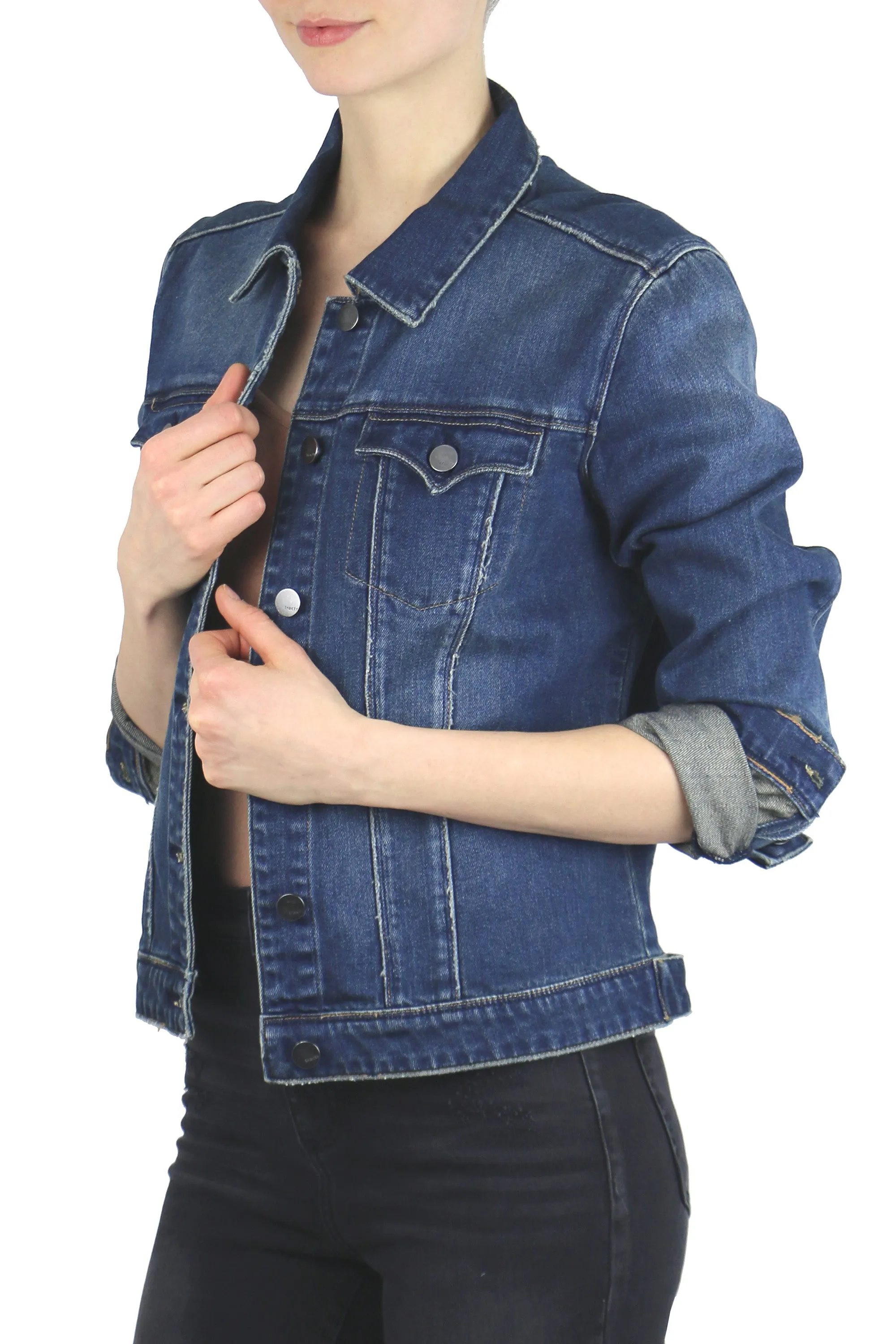 Loretta - Basic Denim Jacket In Indigo