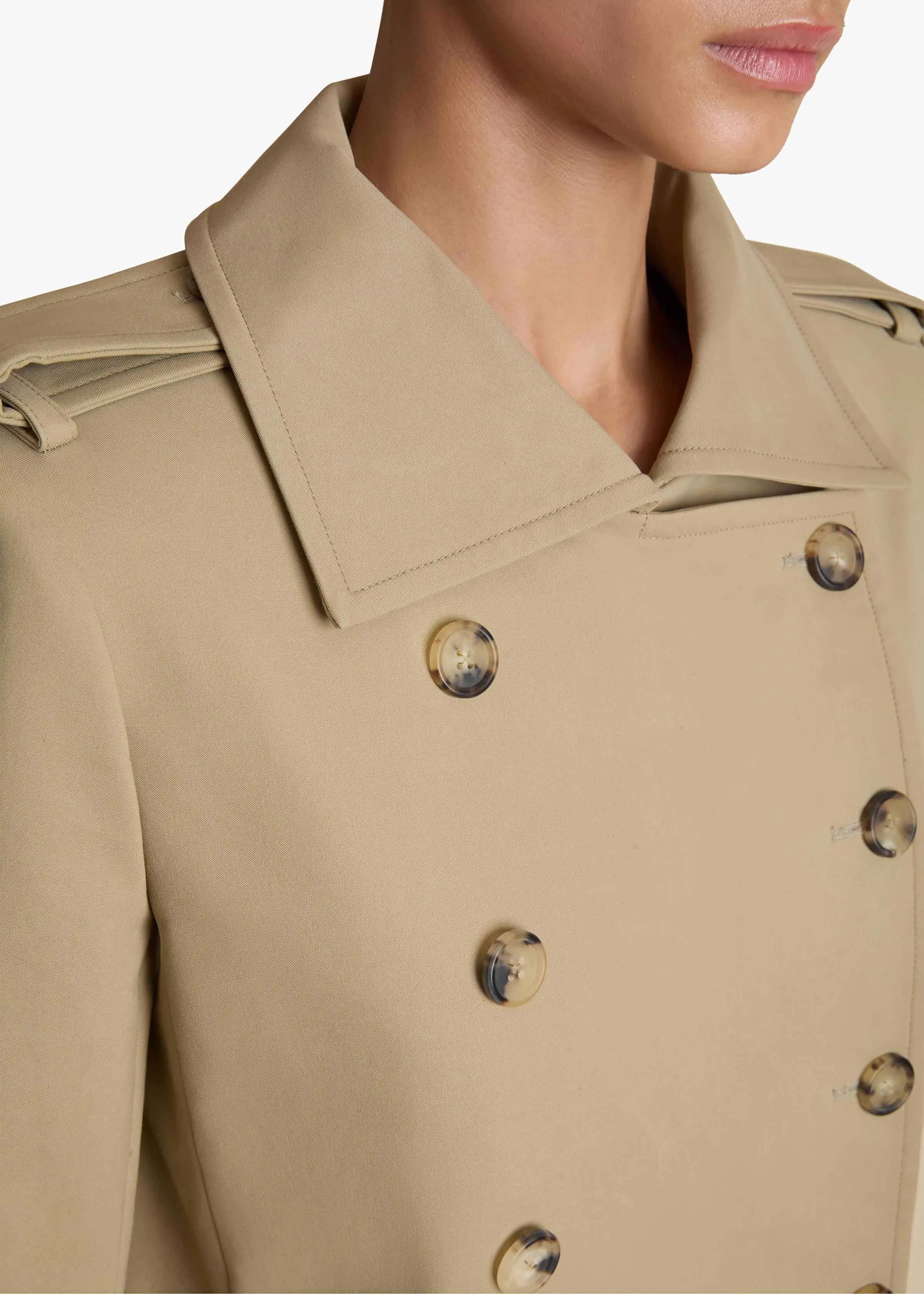 Mallory Coat in Khaki