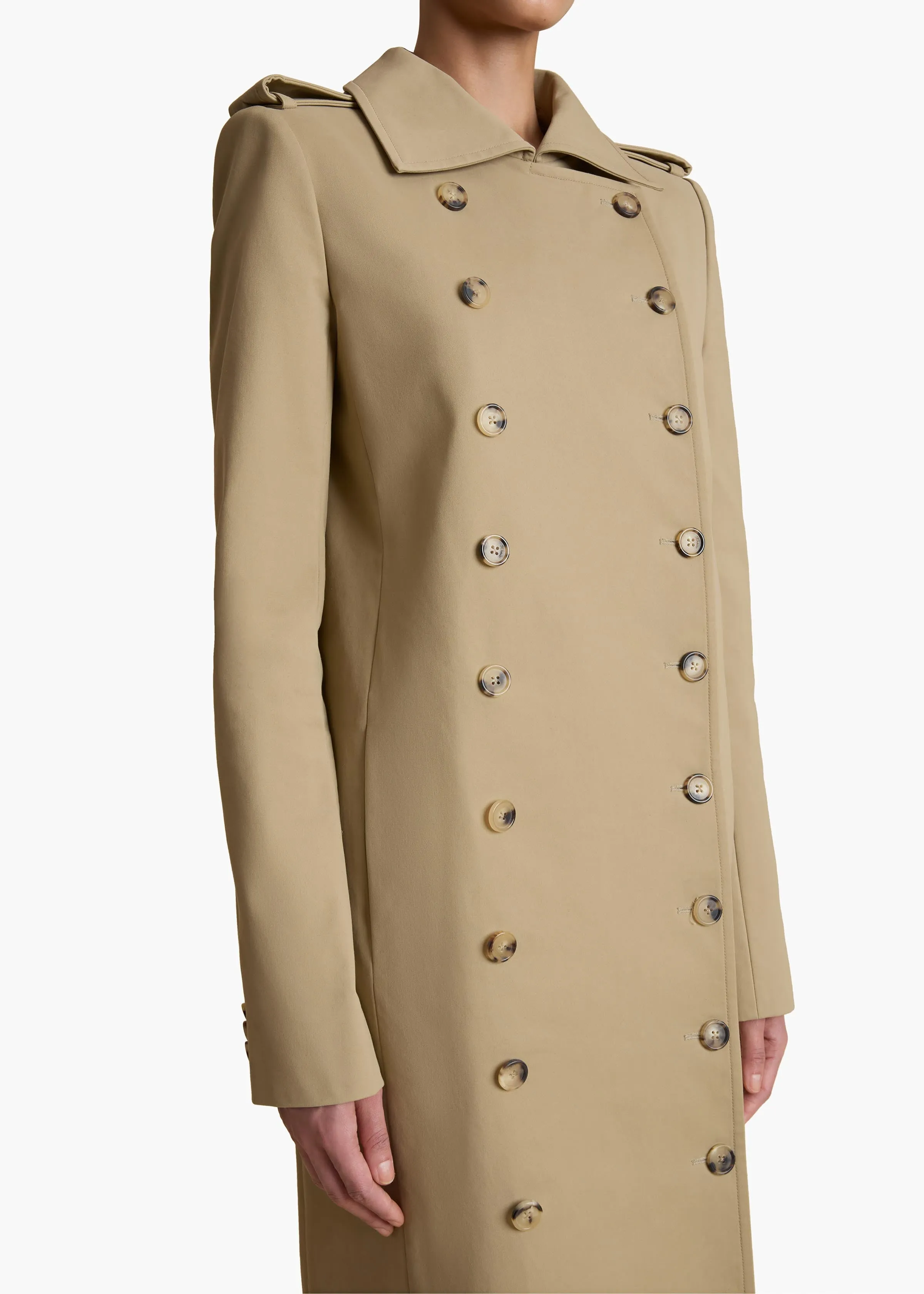 Mallory Coat in Khaki