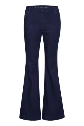 My Essential Wardrobe Ayo Jean in Dark Blue Wash