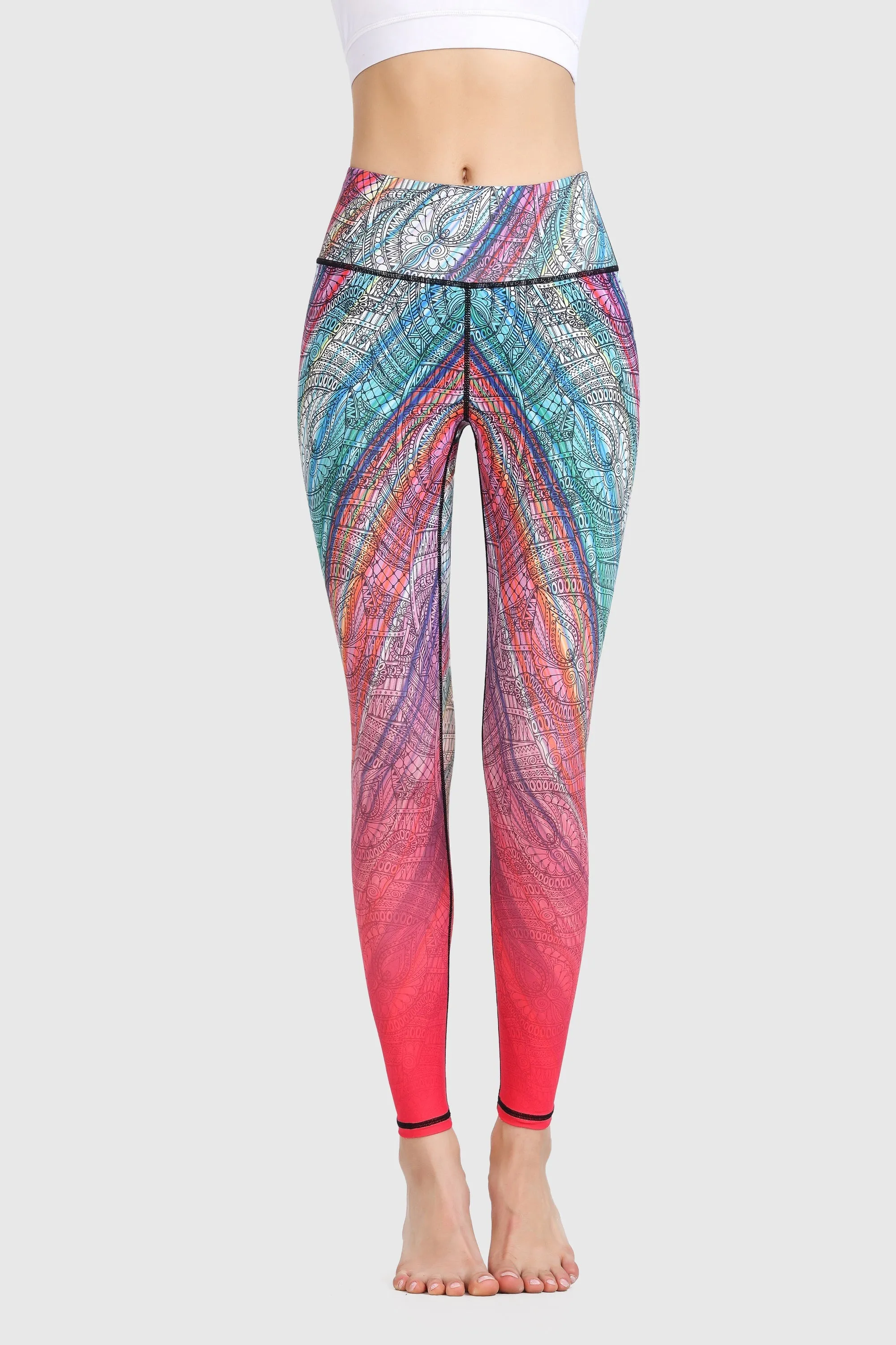 Paisley Stretch Leggings