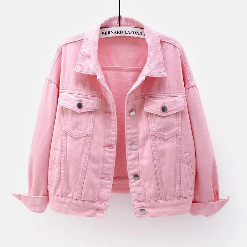 Pastel Coloured Denim Jackets