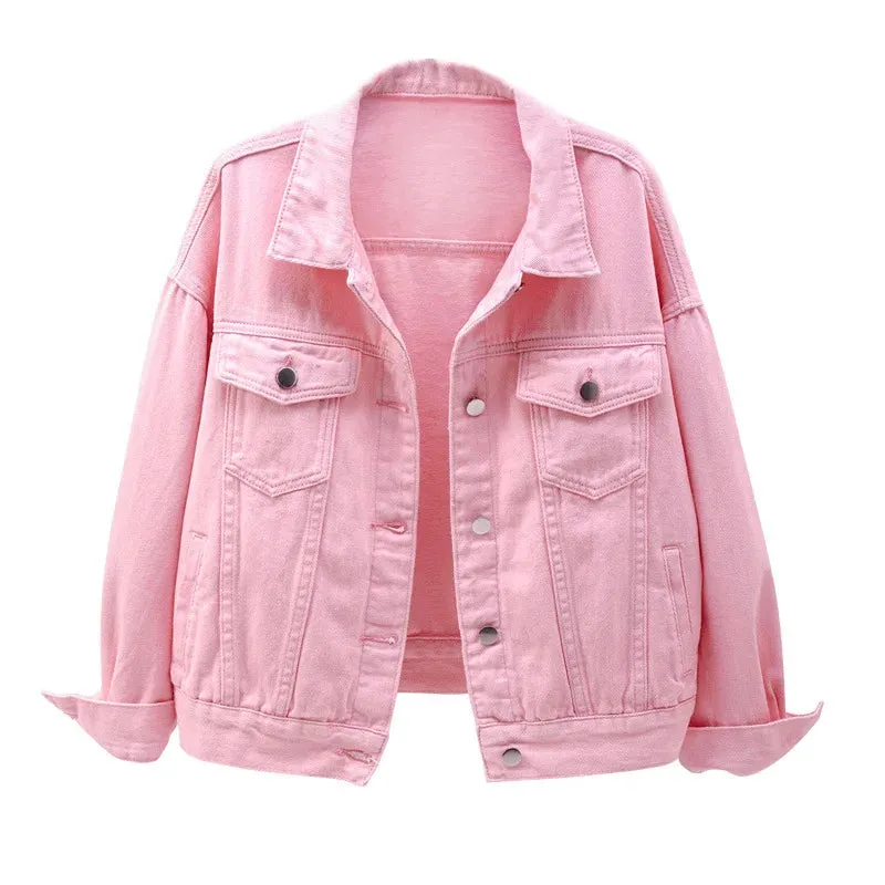 Pastel Coloured Denim Jackets