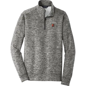 Philadelphia Blazers PosiCharge Electric Heather Fleece 1/4-Zip Pullover