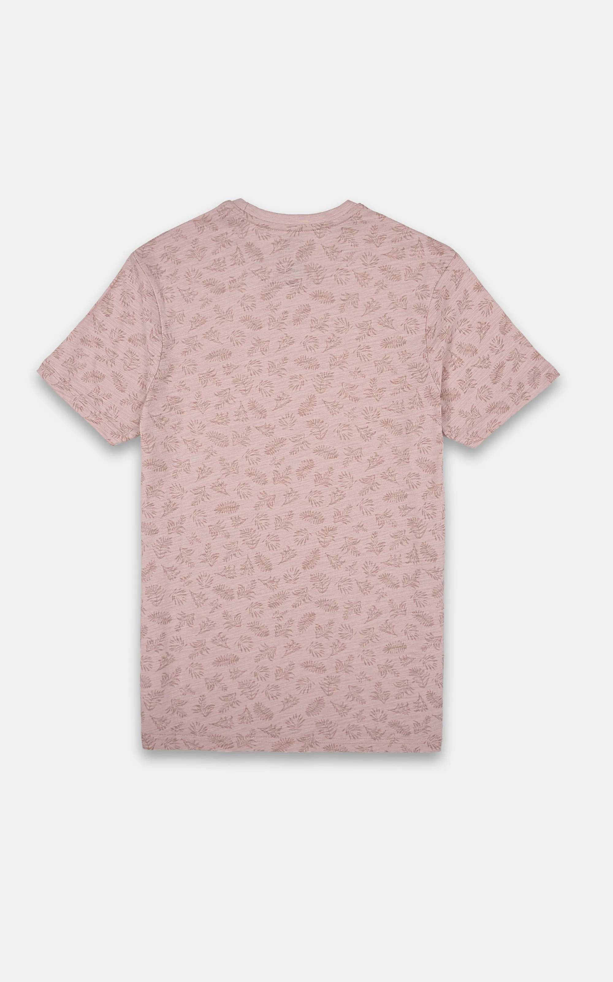 PRINTED T-SHIRT PEACH