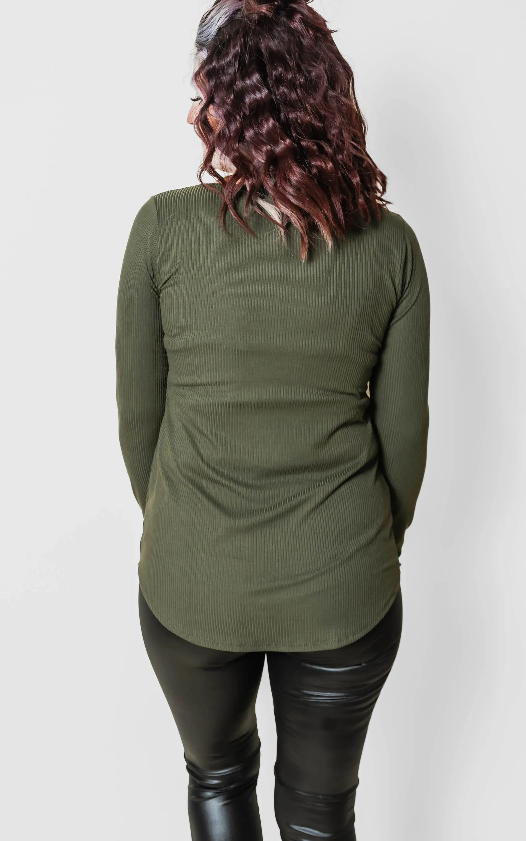 Ribbed Top w/ Thumbholes | FINAL SALE*