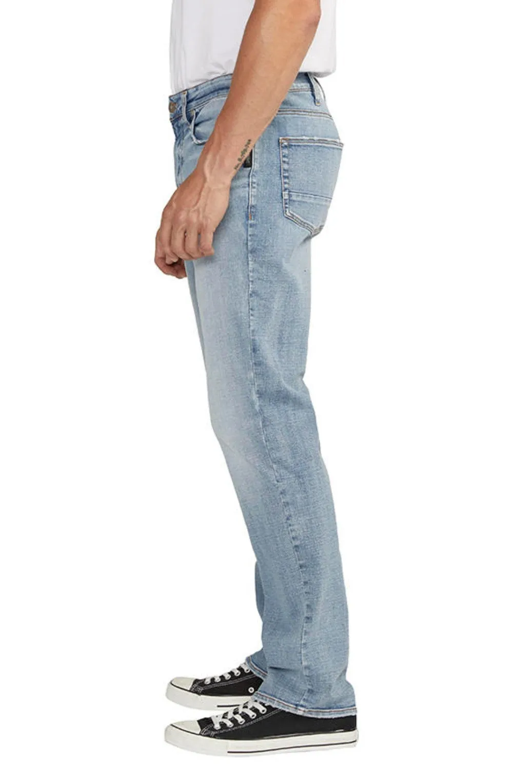 Silver Machray Athletic Straight Leg Jean