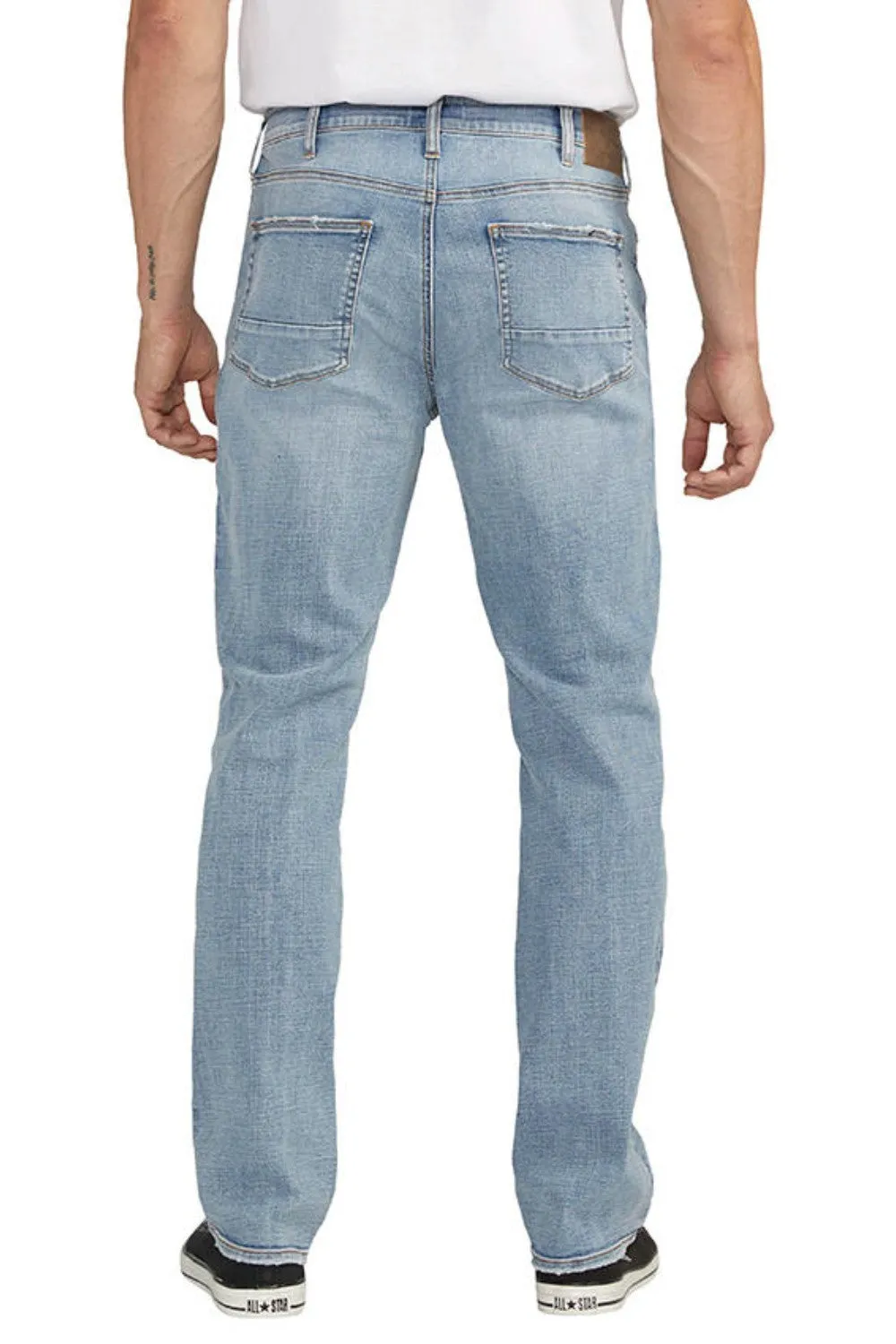 Silver Machray Athletic Straight Leg Jean