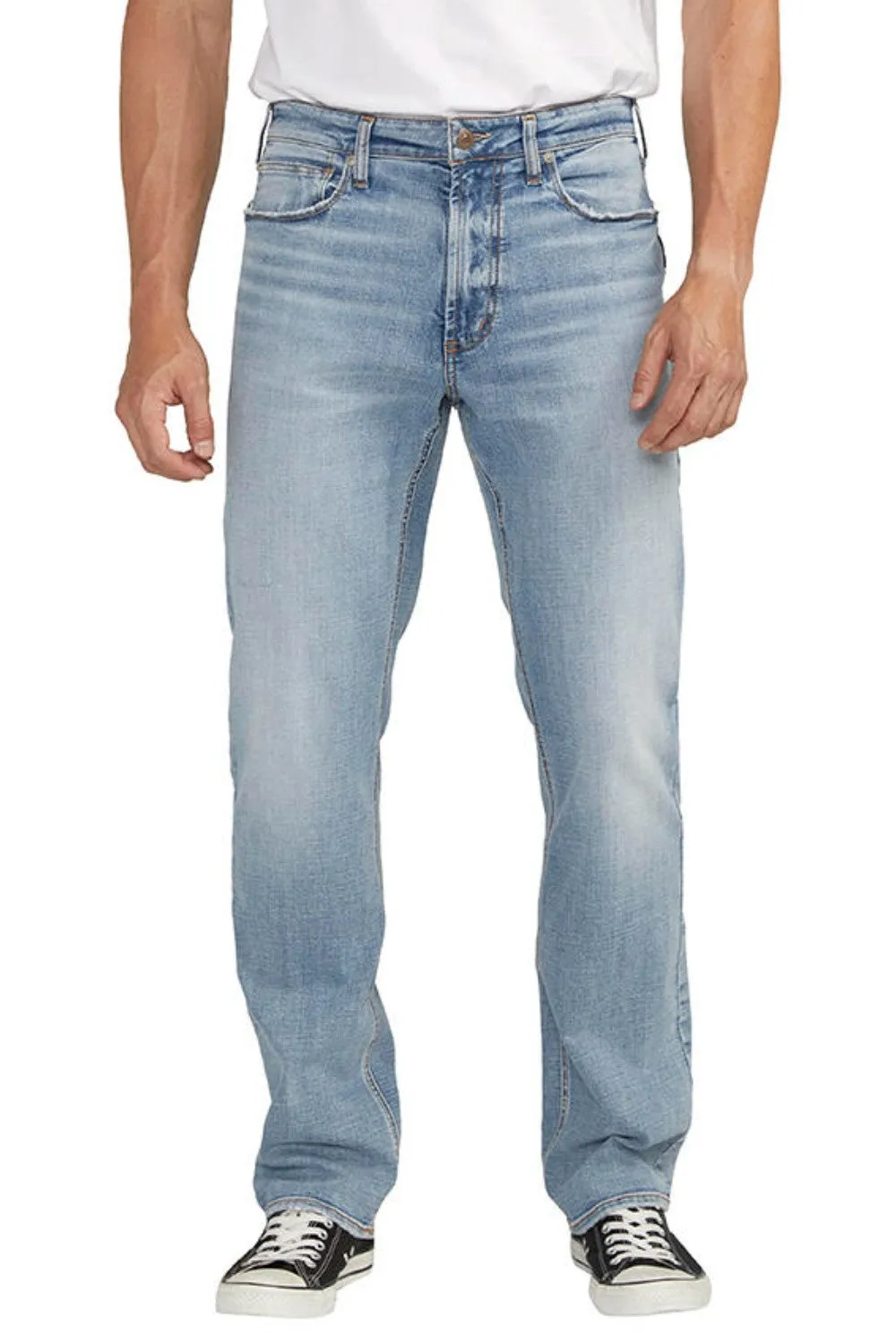 Silver Machray Athletic Straight Leg Jean