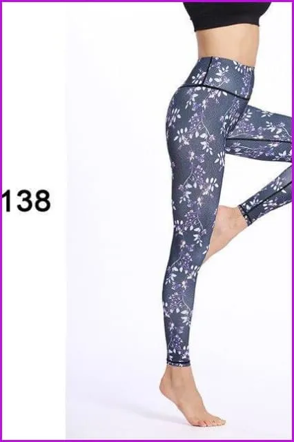 Sports Tights Yoga Leggings Pants DE139