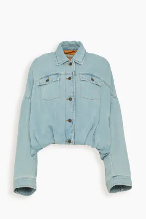 Vesto Denim Jacket in Ice Blue