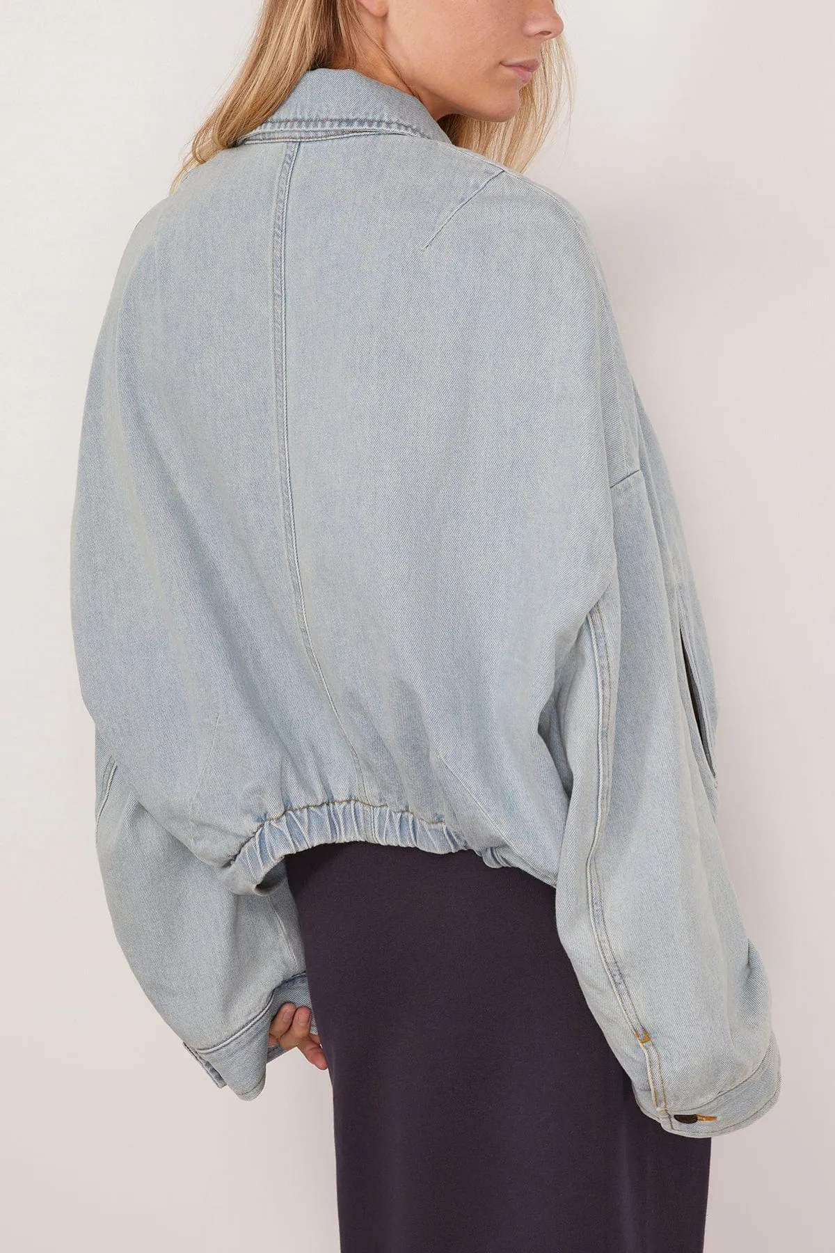 Vesto Denim Jacket in Ice Blue